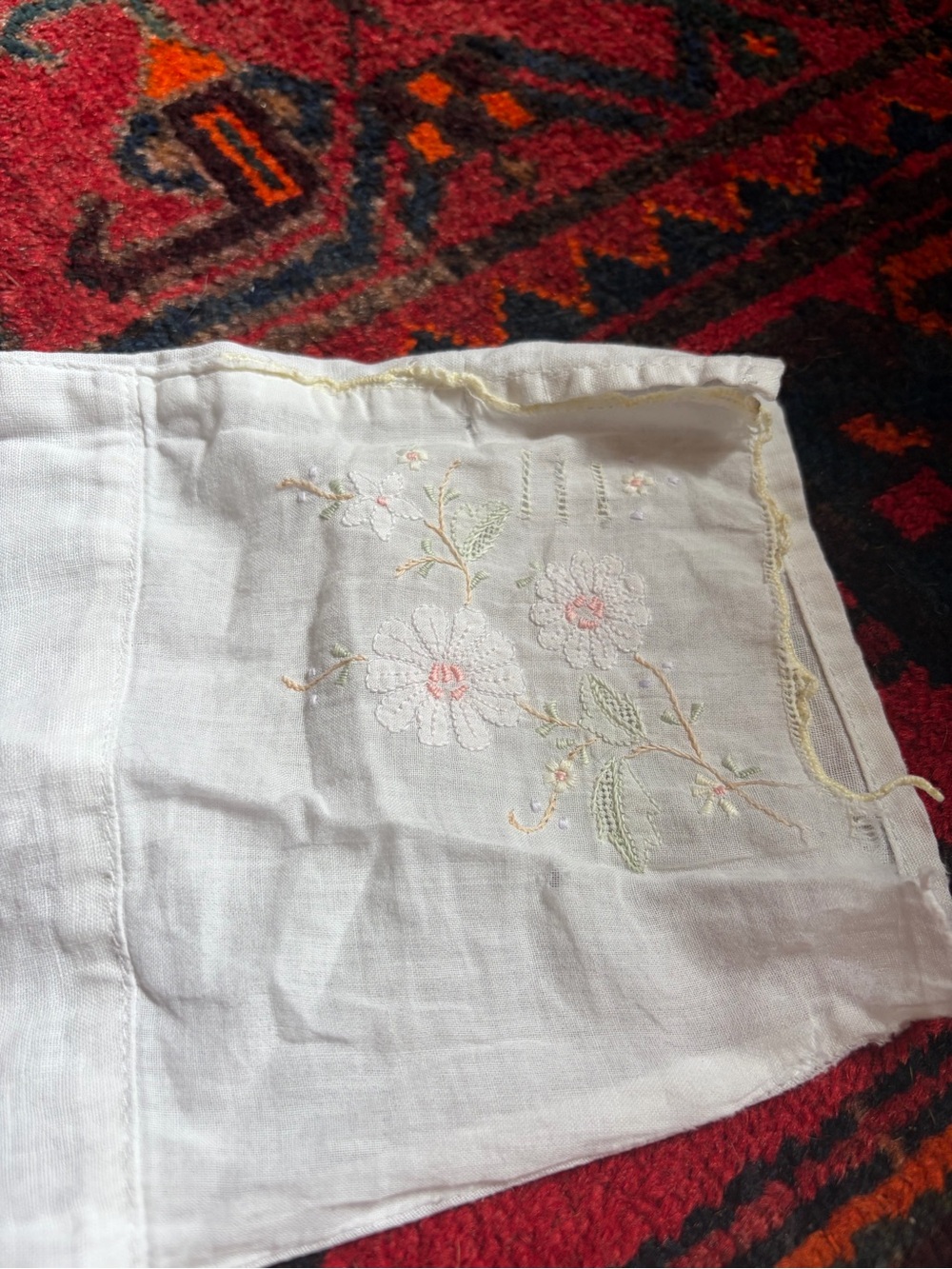 Vintage 100% Cotton Embroidered Blouse - Picture 14 of 16